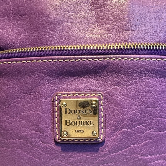 Dooney & Bourke Purple Crossbody Bag - Picture 2 of 15